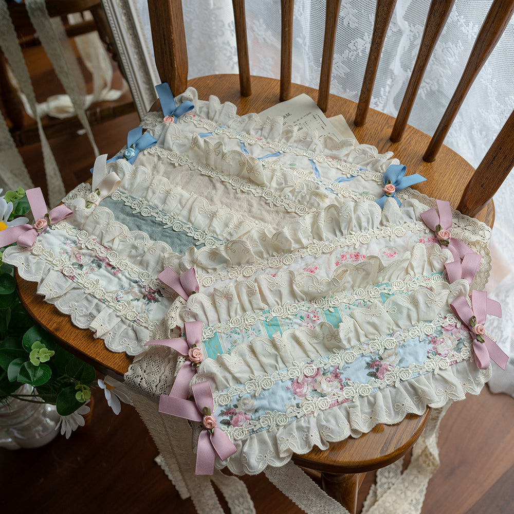 Happy Summer Cute Lolita Hairdband Straw Hat