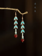 Rustling Bamboo Earrings | Hanfu Jewelry