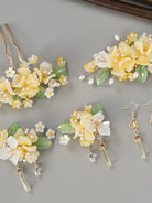 Autumn Moon Blossom Hairpin - Hanfu Hair Accessories Set
