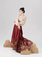 Ming Dynasty Modern Hanfu for Chinese New Year Festivals - Thousand Miles 万里
