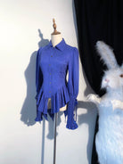 The Lute Player - Gothic Lolita Mutton Sleeves Blouse, Swallow Tail Hem