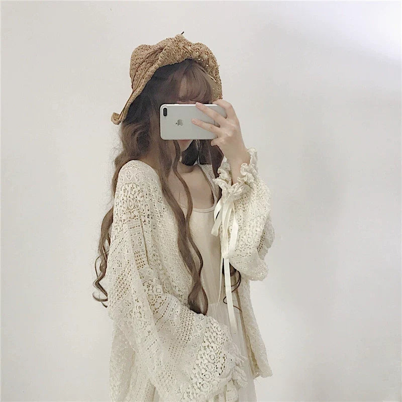Daily Lolita Light Cardigan Oversized Outwear