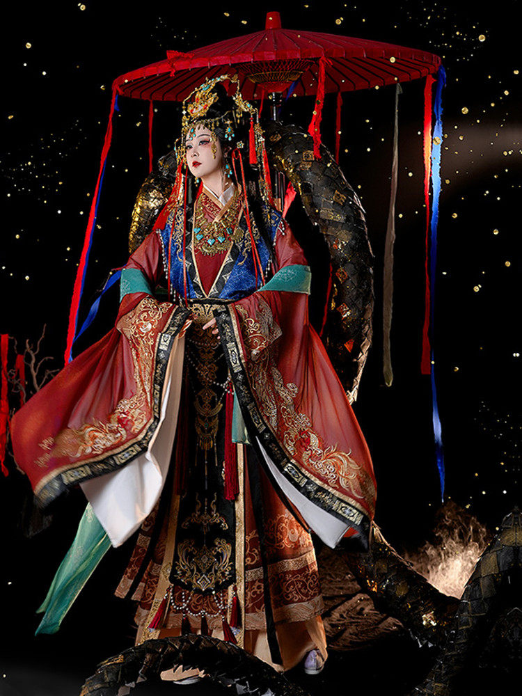 Wei Jin Dynasty Qiyao Ruqun Hanfu | The Celestial Gods 霄神纪