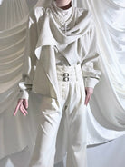 Winter Ouji Fashion Shirt & Pants, Cowl Neck Style