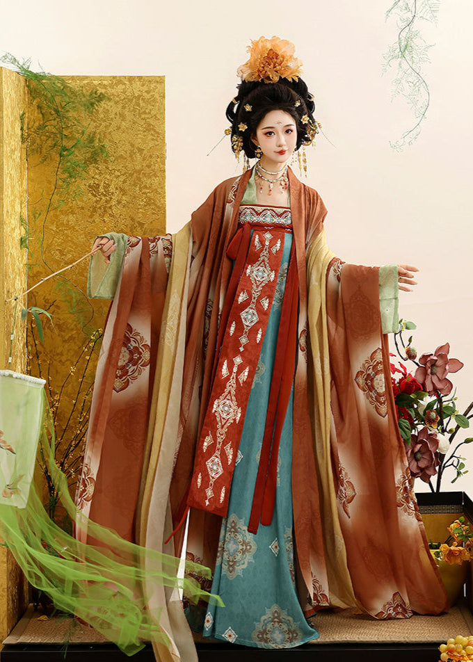 Blissful Tang | 4-Piece Hanfu (极乐盛唐)