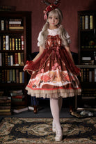 Clock Encounter - Summer Lolita JSK Dress