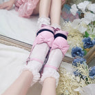 Kawaii Lolita Bow Falt Shoes