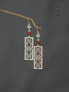 Pingfeng Antique Earrings | Hanfu Jewelry
