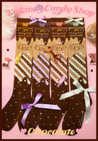 Kawaii Lolita Chocolate Color Cotton Socks