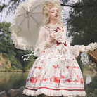 Strawberry Fruit Tea SP - Apricot Sweet Lolita Jumper Dress