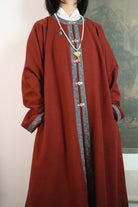 Wanli 万历 Wanli Era Ming Dynasty Round Collar Winter Coat