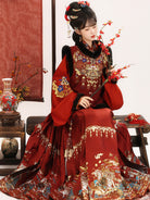 Ming Dynasty Chinese New Year Festival Hanfu | Make A Fortune 马上发财