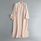 Luo Ying 落英 Falling Petals Song & Ming Pure Cotton Jiaoling Changshan Long Top