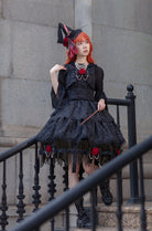 Witch's Apprentice - Gothic Lolita Split Type Black Suit