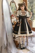 Chocolate Workshop - Elegant Lolita OP Daily Short Sleeve Dress