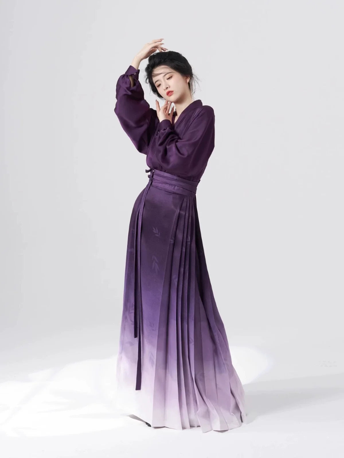 Ming Dynasty Modern Hanfu Mamianqun Outfit - Futang 伏棠