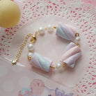 Sweet Lolita Accessories Simulated Cotton Candy Clay Bracelet Necklace