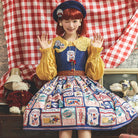 Strawberry Rose - Vintage American Casual Lolita Jumper Dress