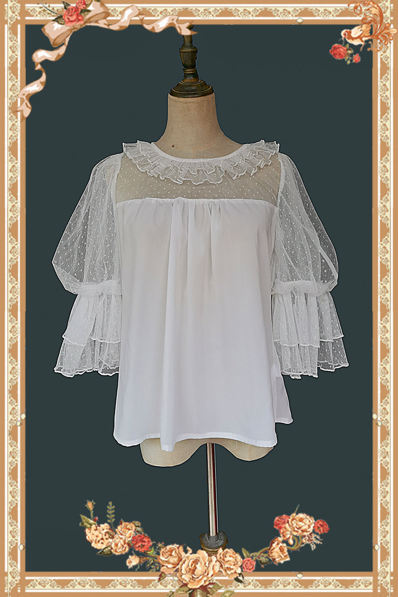 Doll Lolita Puff Sleeve Blouse