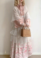 Crystal Rain | 4-Piece Plus Lolita Hanfu (莹雨)