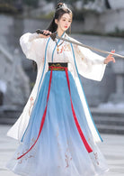 Flame Bird | Unisex 5-Pieces Hanfu Set (惊鸿)