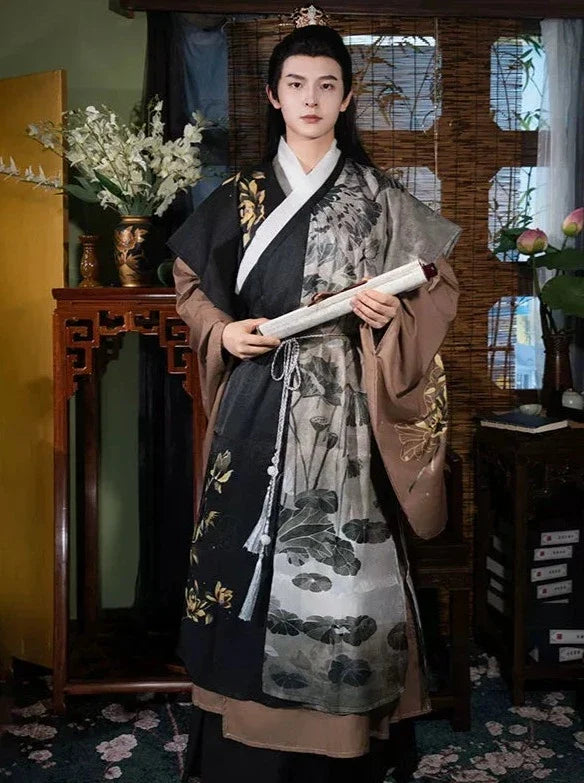 Ming Dynasty Taoist Robe - Lotus Pond 荷塘