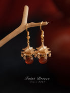 Wind Chiming Pavilion Earrings | Hanfu Jewelry