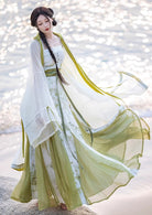 Jade Tree | Modern 3-Pieces Hanfu (青玉案)