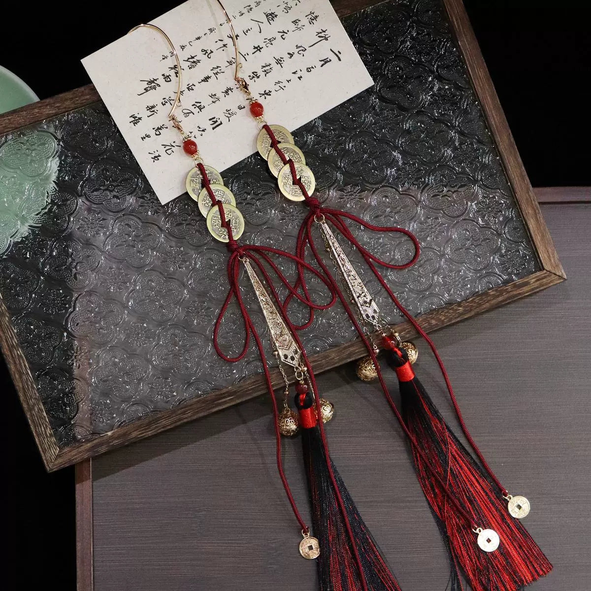 Copper Coins Ear Cuff | Hanfu Jewelry