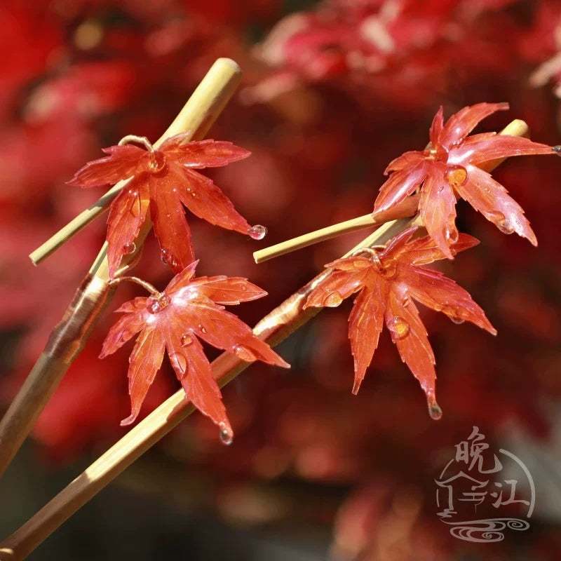Maple Hair Stick | Ancient Chinese Hair Accessory