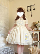 Sweet Dream Bunny - Plus Size Kawaii Lolita Apricot OP