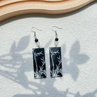 Chinese Bamboo Motif Earrings | Hanfu Jewelry