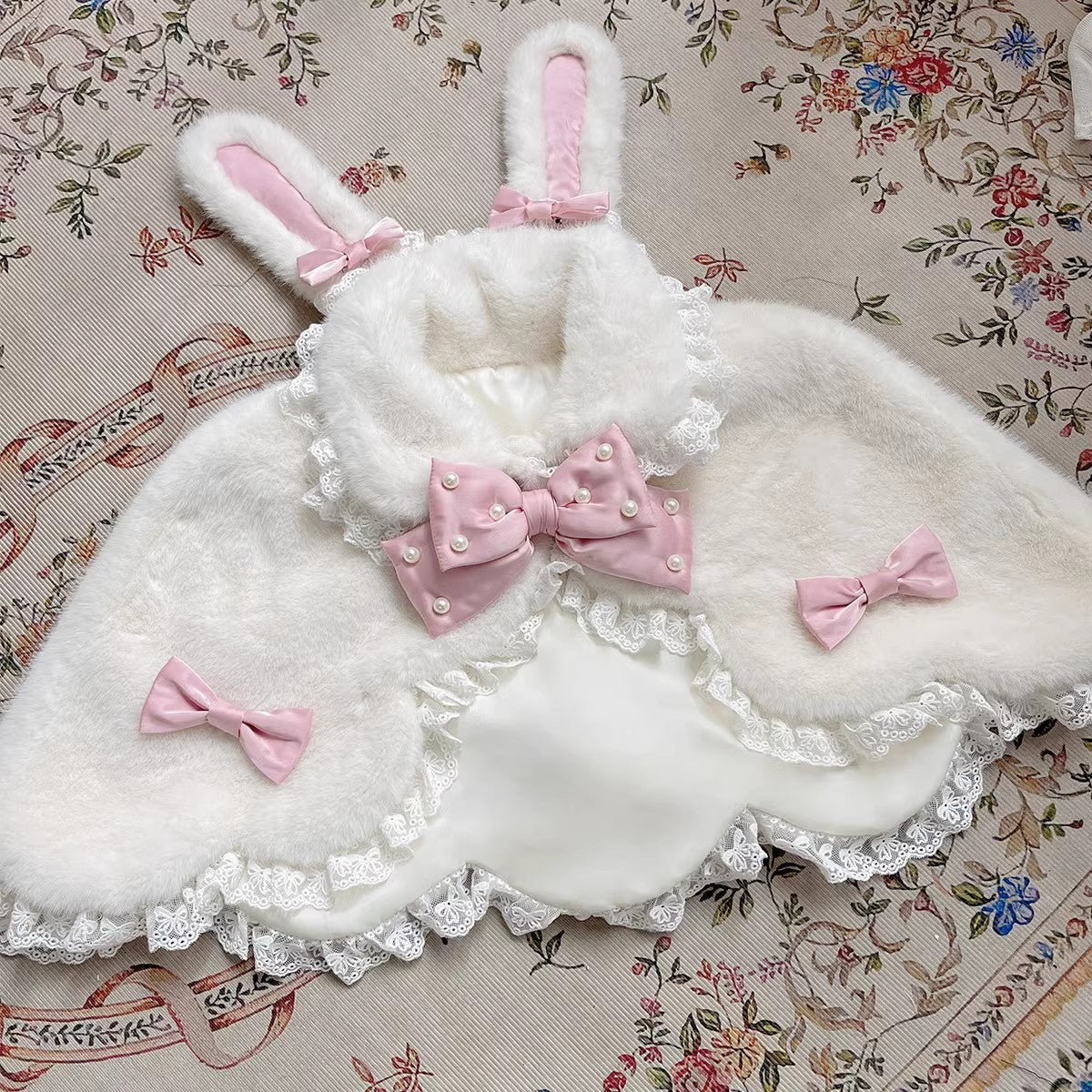 Kawaii Lolita Cape Winter Lolita Shawl Daily
