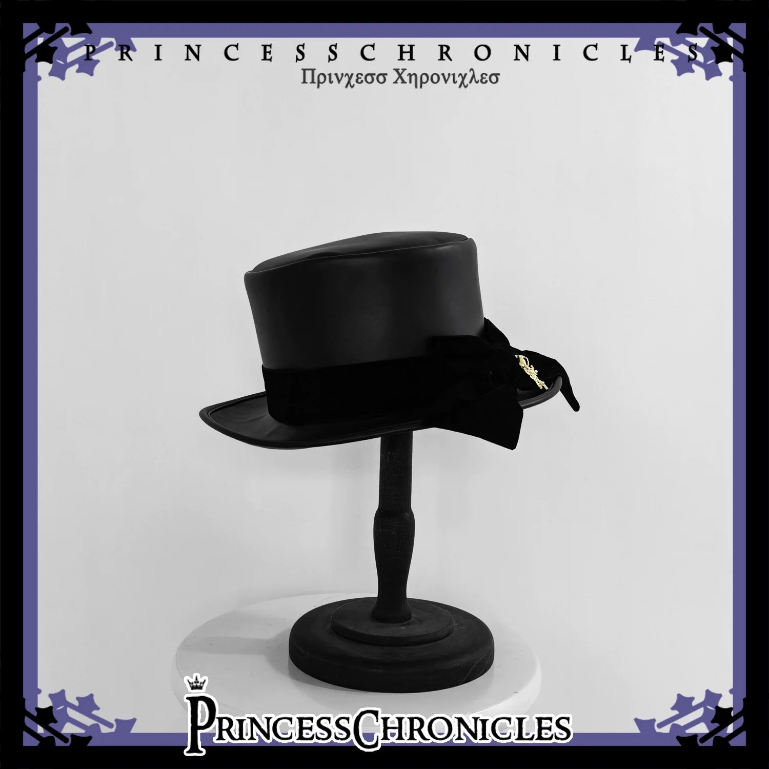 Doll - Black Ouji Lolita Hat Retro Prince Bowler Hat