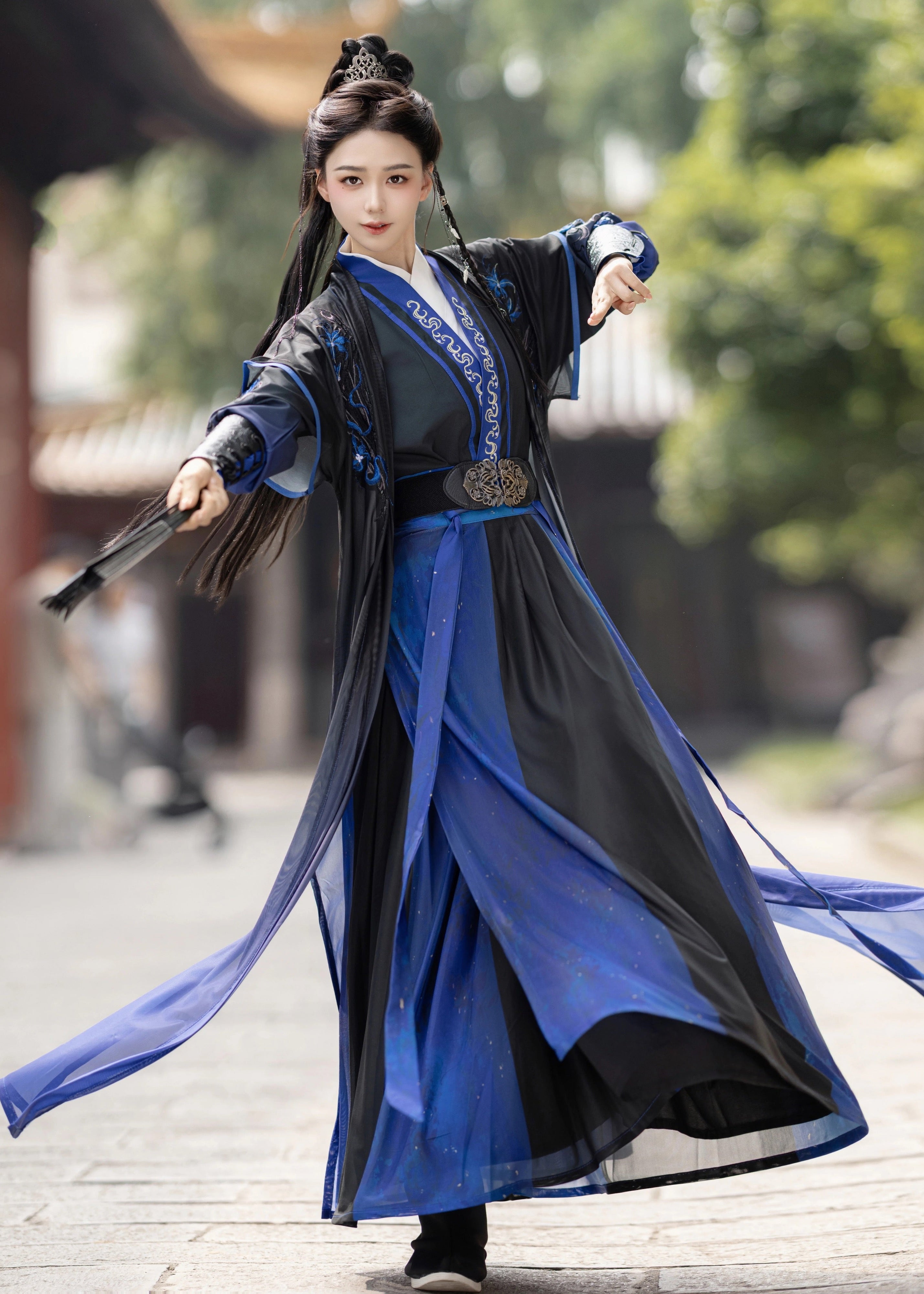 Jianghu Ballad | Unisex 5-Piece Hanfu Set (江湖赋)