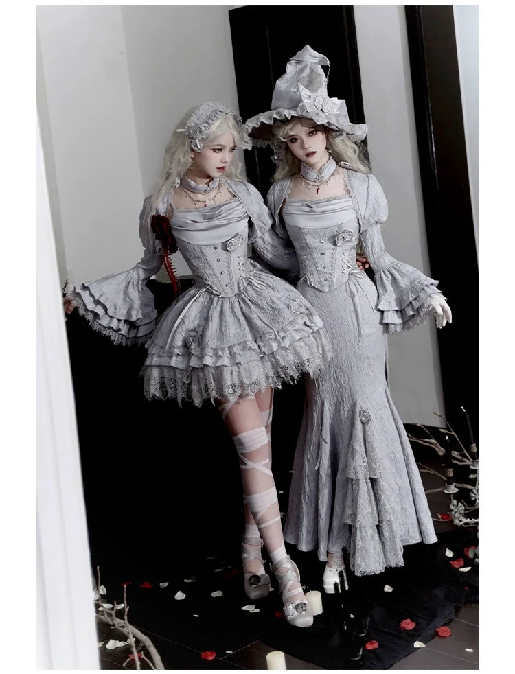 Twilight - Gothic Witch Lolita SK Suit Bodice Mermaid Dress