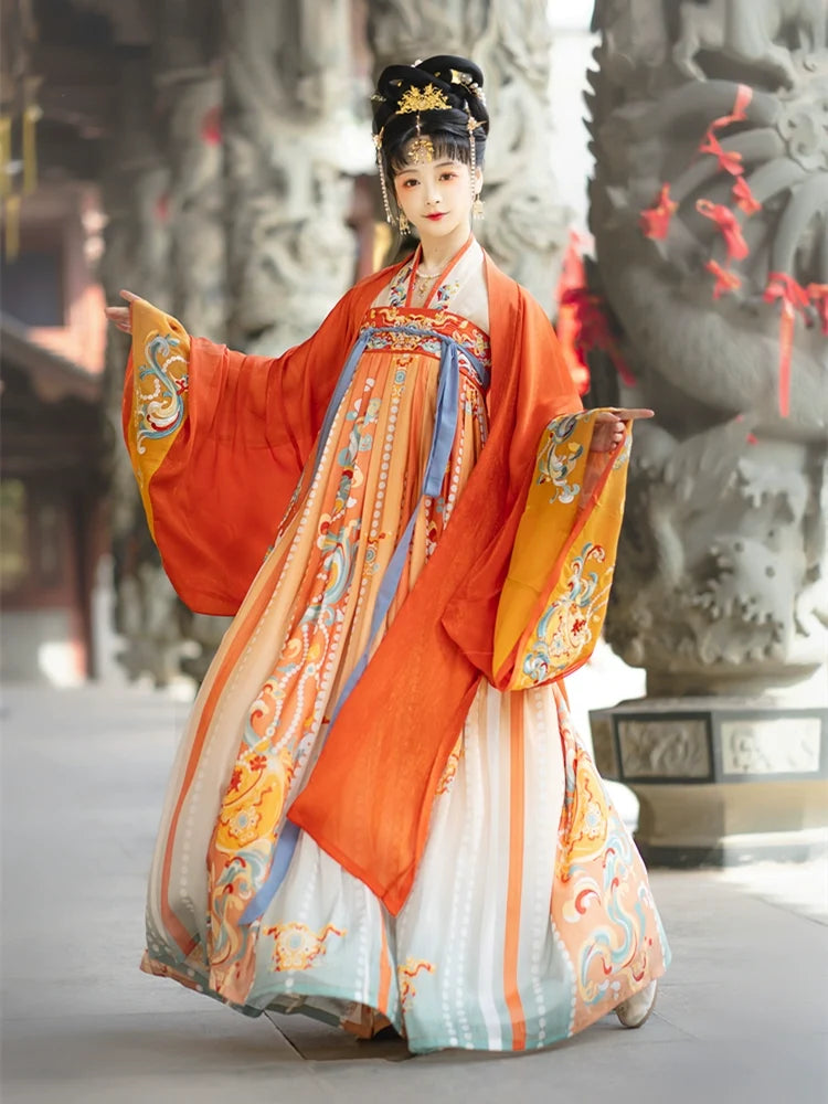 Shanhaiping 山海平 - Tang Dynasty Style Qixiong Ruqun