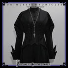 Yan Ye - Gothic Lolita Cross Shaped Rose Necklace
