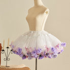 Floral Lolita Petticoat with Detachable Trim