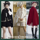 Medieval Ouji Lolita Embroidered Cape
