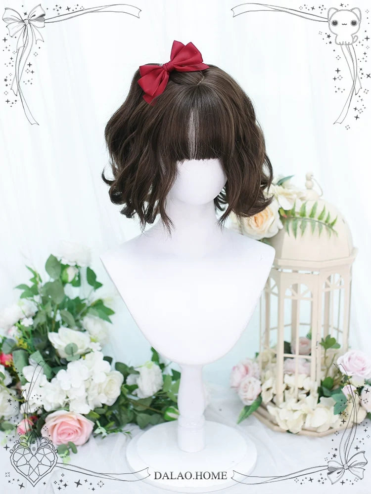 Dalao - Qianqian - Natural Lolita Wig Short Curls Wigs