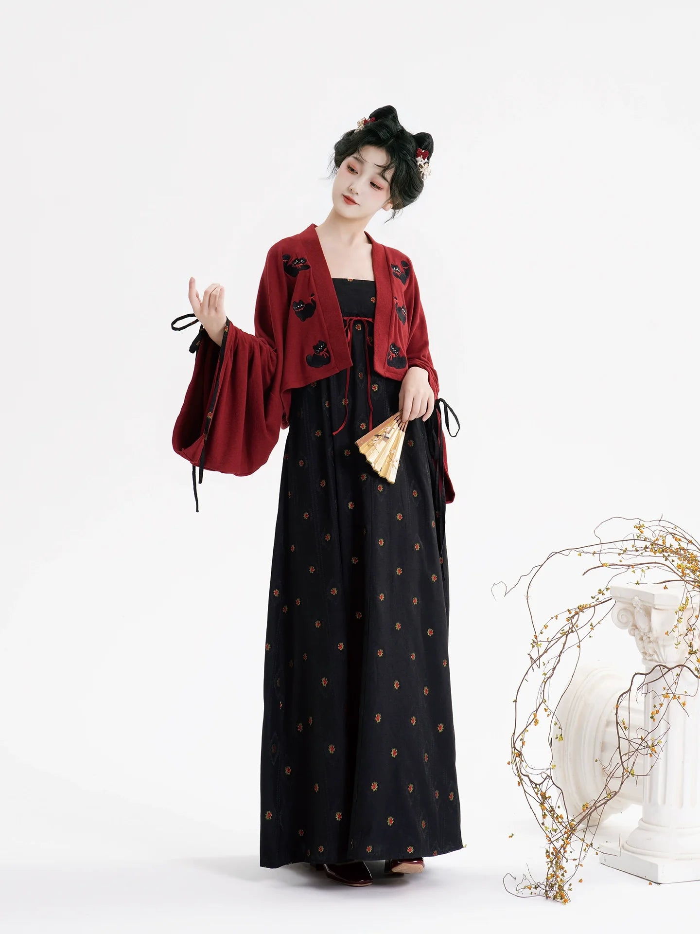Meow Tang Lu 喵唐录 - Modern Tang Dynasty Hanfu Dress (Preorder)