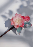 Aroma Spirit | Handmade Red Flower Hairpiece (浓香)