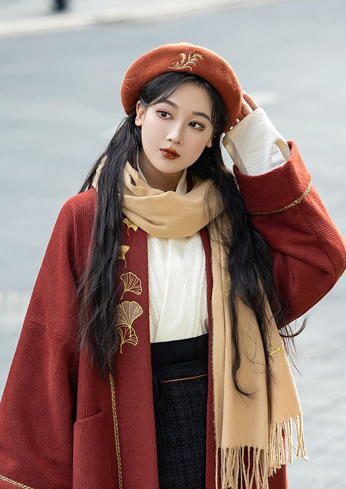 Wheat | 6-Colors Modern Wool Beret Hat (稻香)