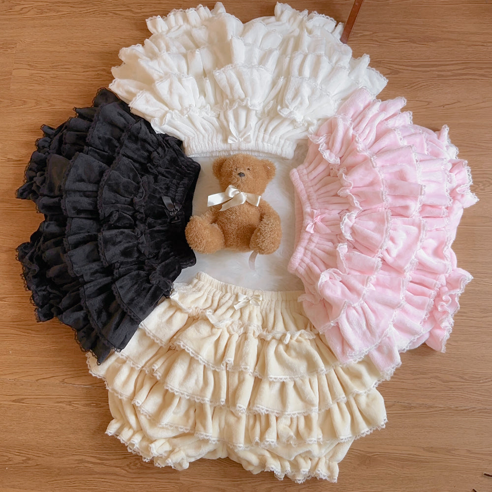 Winter Lolita Bloomer Sweet Cake Leggings