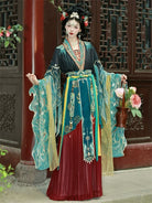 Wei Jin Dynasty Qiyao Ruqun Hanfu | Jingwei 精卫
