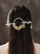 Back Hair Pin: Snow Lotus