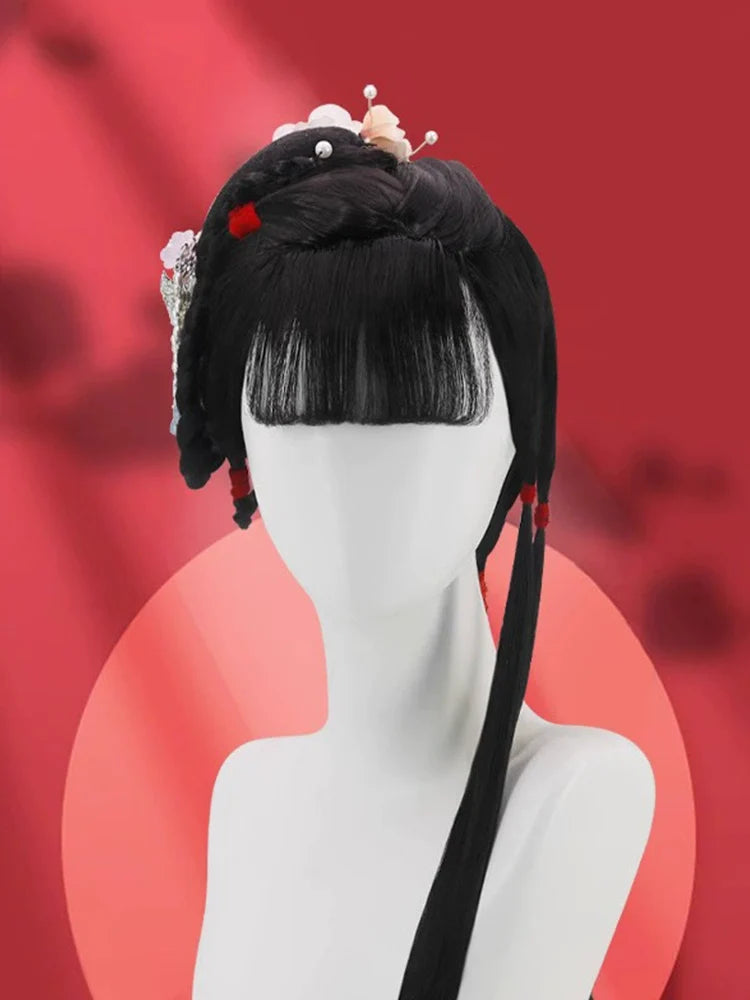 Adorned Jade - Chinese Style Hair Wig for Hanfu