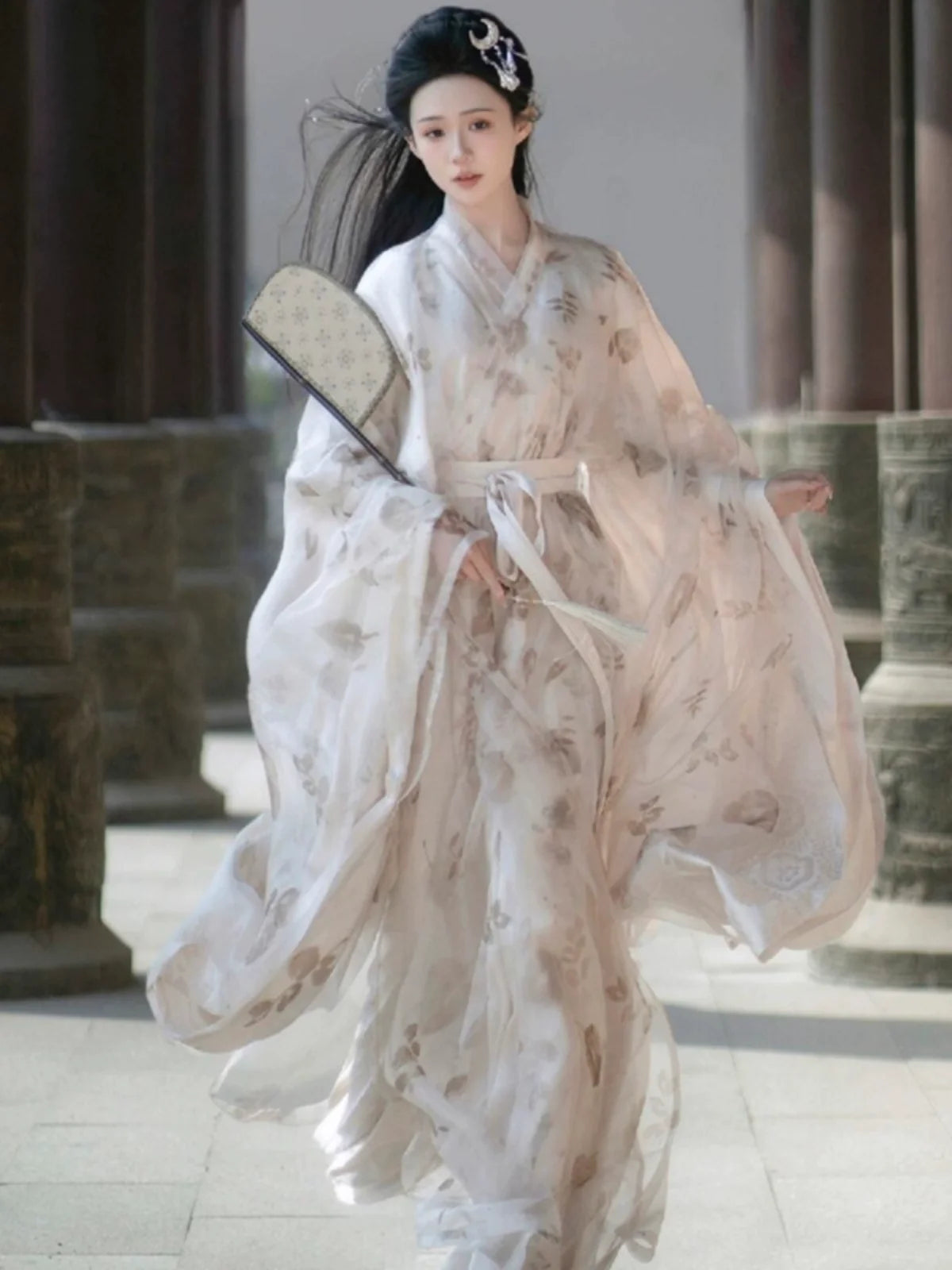Wei Jin Dynasty Qiyao Ruqun Hanfu | Zhiqiu