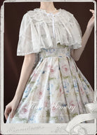 Sweetheart Curtain - Sweet Lolita Shawl Short Sleeve Lace Cardigan